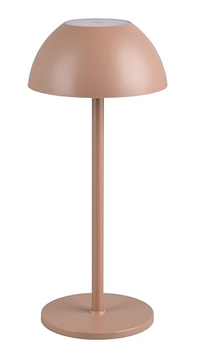 Reality Leuchten LED Außen Akku Tischleuchte Ricardo R54106165, Kunststoff Coffee, inkl. 1.7 Watt LED, 4-fach Touch von RL LIVE YOUR LIGHT