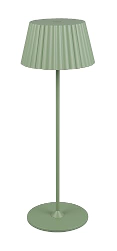 Reality Leuchten LED Außen Akku Tischleuchte Suarez R57706149, Metall Pistaziengrün, inkl. 1.5 Watt LED, 4-fach Touch, Ladestation Reality Leuchten LED Außen Akku Tischleuchte Suarez R57706149, Metall Pistaziengrün, inkl. 1.5 Watt LED, 4-fach Touch, Ladestation von RL LIVE YOUR LIGHT