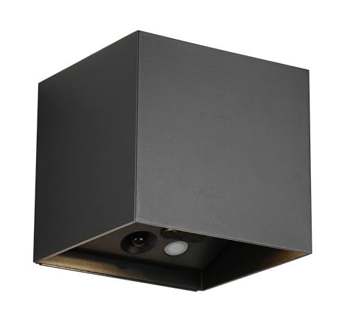 Reality Leuchten LED Außen Akku Wandleuchte Genie R24169632, Kunststoff Schwarz matt, inkl. 1 Watt LED, Bewegungssensor Reality Leuchten LED Außen Akku Wandleuchte Genie R24169632, Kunststoff Schwarz matt, inkl. 1 Watt LED, Bewegungssensor von RL LIVE YOUR LIGHT