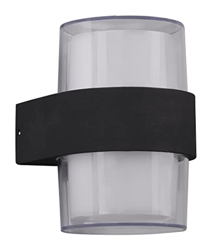 Reality Leuchten LED Außen Wandleuchte Molina R22052142, Druckguss Aluminium anthrazit, Schirm Kunststoff, inklusiv 2x 4.6 Watt LED Reality Leuchten LED Außen Wandleuchte Molina R22052142, Druckguss Aluminium anthrazit, Schirm Kunststoff, inklusiv 2x 4.6 Watt LED von RL LIVE YOUR LIGHT
