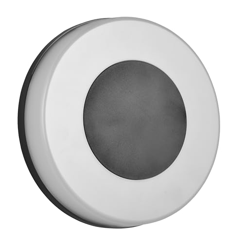 Reality Leuchten LED Außen Wandleuchte Morena R24246132, Kunststoff Schwarz matt/Weiß, inkl. 14 Watt LED von RL LIVE YOUR LIGHT
