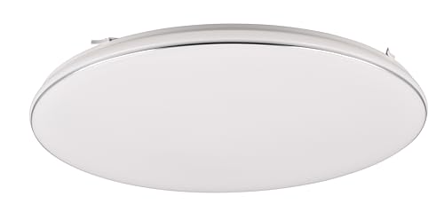 Reality Leuchten LED Deckenleuchte Blanca R64144101, Kunststoff Weiß matt/Chrom, inkl. 46 Watt LED, Switch Dimmer Reality Leuchten LED Deckenleuchte Blanca R64144101, Kunststoff Weiß matt/Chrom, inkl. 46 Watt LED, Switch Dimmer von RL LIVE YOUR LIGHT