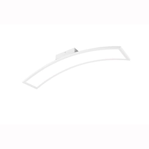 Reality Leuchten LED Deckenleuchte Sigma R64861131, Metall Weiß matt, inkl. 21 Watt LED von RL LIVE YOUR LIGHT