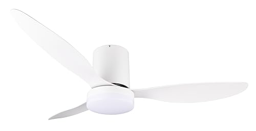Reality Leuchten LED Deckenventilator mit Beleuchtung Göteborg R64202131, Kunststoff Weiß matt, 6 Geschwindigkeiten, Sommer- Winterbetrieb, Fernbedienung, Dimmer, Timer, Nachtlicht, Lichtfarbe Reality Leuchten LED Deckenventilator mit Beleuchtung Göteborg R64202131, Kunststoff Weiß matt, 6 Geschwindigkeiten, Sommer- Winterbetrieb, Fernbedienung, Dimmer, Timer, Nachtlicht, Lichtfarbe von RL LIVE YOUR LIGHT