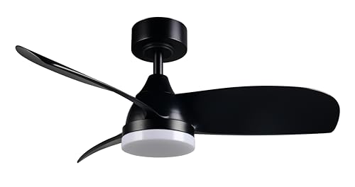 Reality Leuchten LED Deckenventilator mit Beleuchtung Helsinki R62732132, Kunststoff Schwarz matt, 6 Geschwindigkeiten, Sommer- Winterbetrieb, Fernbedienung, Dimmer, Timer, Nachtlicht, Lichtfarbe Reality Leuchten LED Deckenventilator mit Beleuchtung Helsinki R62732132, Kunststoff Schwarz matt, 6 Geschwindigkeiten, Sommer- Winterbetrieb, Fernbedienung, Dimmer, Timer, Nachtlicht, Lichtfarbe von RL LIVE YOUR LIGHT