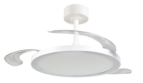 Reality Leuchten LED Deckenventilator mit Beleuchtung Kasfjord R64452131, Metall/Kunststoff Weiß matt, 6 Geschwindigkeiten, Sommer- Winterbetrieb, Fernbedienung, Dimmer, Timer, Nachtlicht, Lichtfarbe Reality Leuchten LED Deckenventilator mit Beleuchtung Kasfjord R64452131, Metall/Kunststoff Weiß matt, 6 Geschwindigkeiten, Sommer- Winterbetrieb, Fernbedienung, Dimmer, Timer, Nachtlicht, Lichtfarbe von RL LIVE YOUR LIGHT