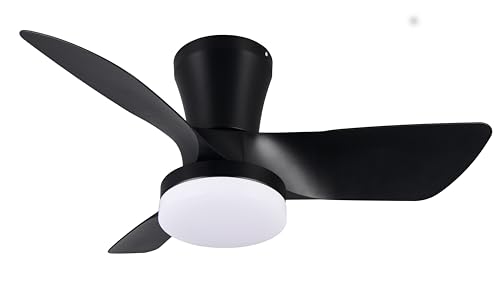 Reality Leuchten LED Deckenventilator mit Beleuchtung Randers R64412132, Kunststoff Schwarz matt, 6 Geschwindigkeiten, Sommer- Winterbetrieb, Fernbedienung, Dimmer, Timer, Nachtlicht, Lichtfarbe Reality Leuchten LED Deckenventilator mit Beleuchtung Randers R64412132, Kunststoff Schwarz matt, 6 Geschwindigkeiten, Sommer- Winterbetrieb, Fernbedienung, Dimmer, Timer, Nachtlicht, Lichtfarbe von RL LIVE YOUR LIGHT