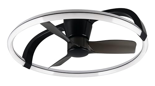 Reality Leuchten LED Deckenventilator mit Beleuchtung Stockholm R64262132, Kunststoff Schwarz matt, 6 Geschwindigkeiten, Sommer- Winterbetrieb, Fernbedienung, Dimmer, Timer, Nachtlicht, Lichtfarbe Reality Leuchten LED Deckenventilator mit Beleuchtung Stockholm R64262132, Kunststoff Schwarz matt, 6 Geschwindigkeiten, Sommer- Winterbetrieb, Fernbedienung, Dimmer, Timer, Nachtlicht, Lichtfarbe von RL LIVE YOUR LIGHT