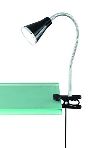 Reality Leuchten LED Klemmleuchte Arras R227111102, inkl. 5 Watt LED, Schirm Kunststoff schwarz, R22711102 Reality Leuchten LED Klemmleuchte Arras R227111102, inkl. 5 Watt LED, Schirm Kunststoff schwarz, R22711102 von RL LIVE YOUR LIGHT