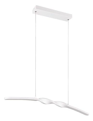 Reality Leuchten LED Pendelleuchte Ginko R35791131, Metall Weiß matt, inkl. 18 Watt LED Reality Leuchten LED Pendelleuchte Ginko R35791131, Metall Weiß matt, inkl. 18 Watt LED von RL LIVE YOUR LIGHT