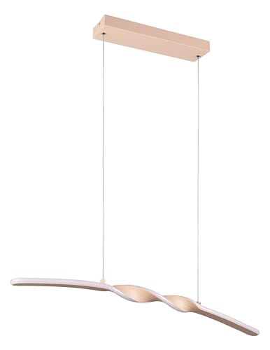 Reality Leuchten LED Pendelleuchte Ginko R35791166, Metall sandfarbig, inkl. 18 Watt LED Reality Leuchten LED Pendelleuchte Ginko R35791166, Metall sandfarbig, inkl. 18 Watt LED von RL LIVE YOUR LIGHT