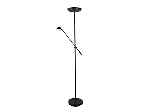 Reality Leuchten LED Stehleuchte Haora R42321232, Metall Schwarz matt, inkl. 18 Watt LED + 3.5 Watt LED, 4 fach Touch Reality Leuchten LED Stehleuchte Haora R42321232, Metall Schwarz matt, inkl. 18 Watt LED + 3.5 Watt LED, 4 fach Touch von RL LIVE YOUR LIGHT