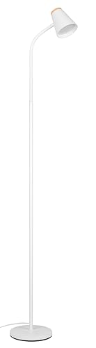 Reality Leuchten LED Stehleuchte Pongo R45831101, Kunststoff Weiß matt, Holznachbildung, inkl. 4.5 Watt LED, Flexarm Reality Leuchten LED Stehleuchte Pongo R45831101, Kunststoff Weiß matt, Holznachbildung, inkl. 4.5 Watt LED, Flexarm von RL LIVE YOUR LIGHT