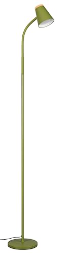 Reality Leuchten LED Stehleuchte Pongo R45831115, Kunststoff Grün, Holznachbildung, inkl. 4.5 Watt LED, Flexarm Reality Leuchten LED Stehleuchte Pongo R45831115, Kunststoff Grün, Holznachbildung, inkl. 4.5 Watt LED, Flexarm von RL LIVE YOUR LIGHT