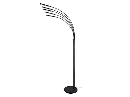 Reality Leuchten LED Stehleuchte Reed R41031532, Metall Schwarz matt, inkl. 5x 3.5 Watt LED, Switch Dimmer Reality Leuchten LED Stehleuchte Reed R41031532, Metall Schwarz matt, inkl. 5x 3.5 Watt LED, Switch Dimmer von RL LIVE YOUR LIGHT