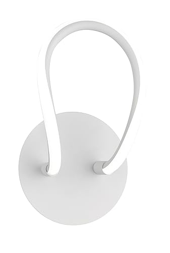 Reality Leuchten LED Wandleuchte Bologna R27051131, Metall Weiß matt, inkl. 11,5 Watt LED, Switch Dimmer Reality Leuchten LED Wandleuchte Bologna R27051131, Metall Weiß matt, inkl. 11,5 Watt LED, Switch Dimmer von RL LIVE YOUR LIGHT