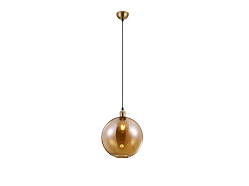 Reality Leuchten Pendelleuchte Dino R30771004, Metall Nickel matt, Glas klar, exkl. 1x E27 Reality Leuchten Pendelleuchte Dino R30771004, Metall Nickel matt, Glas klar, exkl. 1x E27 von RL LIVE YOUR LIGHT