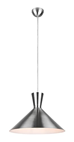 Reality Leuchten Pendelleuchte Enzo R30781907, Metall Nickel matt, exkl. 1x E27 Reality Leuchten Pendelleuchte Enzo R30781907, Metall Nickel matt, exkl. 1x E27 von RL LIVE YOUR LIGHT