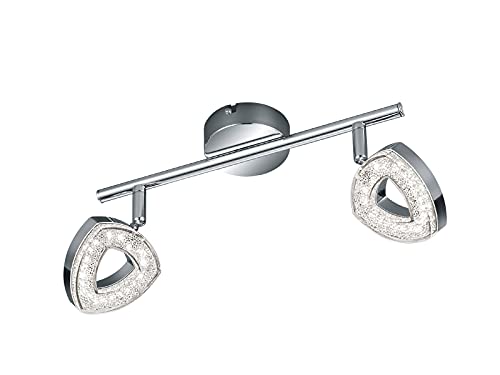 Reality Leuchten R82132106 Tours A+, Wandleuchte, Metall, 4.5 W, Integriert, chrom, 8.8 x 30.0 x 13.0 cm Reality Leuchten R82132106 Tours A+, Wandleuchte, Metall, 4.5 W, Integriert, chrom, 8.8 x 30.0 x 13.0 cm von RL LIVE YOUR LIGHT