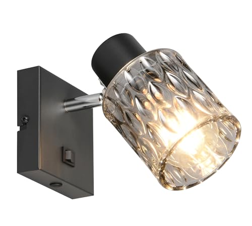 Reality Leuchten Spotleuchte Jack R86421732, Metall Schwarz matt, Glas rauchfarbig, exkl. 1x E27 Reality Leuchten Spotleuchte Jack R86421732, Metall Schwarz matt, Glas rauchfarbig, exkl. 1x E27 von RL LIVE YOUR LIGHT