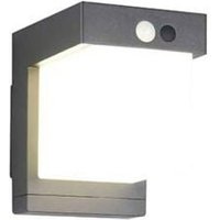 LED Außenwandleuchte Wandlampe Fassadenleuchte schwarz Sensor Akku L 15,5 cm LED Außenwandleuchte Wandlampe Fassadenleuchte schwarz Sensor Akku L 15,5 cm von RL