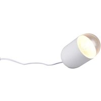 Nachttischleuchte Beistellleuchte Tischlampe E27 weiß Schlafzimmer H 13,5 cm von RL