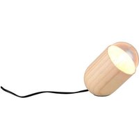 Tischleuchte Beistellleuchte Nachttischlampe Holz E27 Schlafzimmer H 13,5 cm von RL