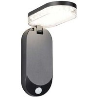 Wandleuchte Wandlampe Außenleuchte Solarleuchte schwarz Sensor Akku LED B 25,9 cm Wandleuchte Wandlampe Außenleuchte Solarleuchte schwarz Sensor Akku LED B 25,9 cm von RL