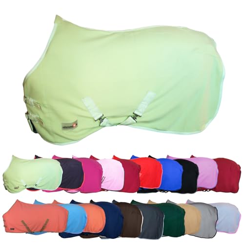 RL24 - Abschwitzdecke mit Kreuzgurt BASICLINE hellgrün 95cm von RL24