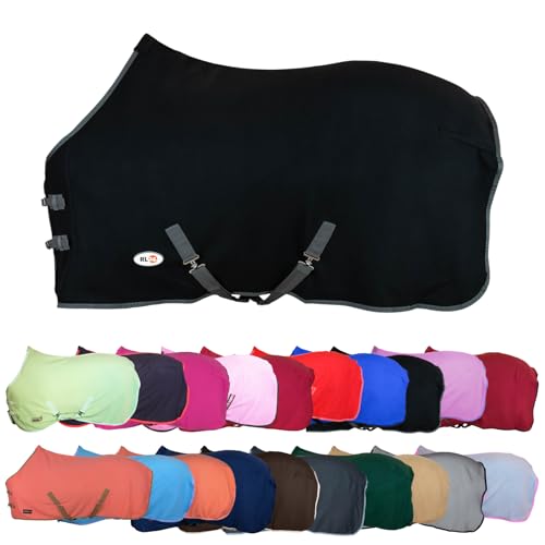 RL24 - Abschwitzdecke mit Kreuzgurt BASICLINE schwarz 155cm RL24 - Abschwitzdecke mit Kreuzgurt BASICLINE schwarz 155cm von RL24