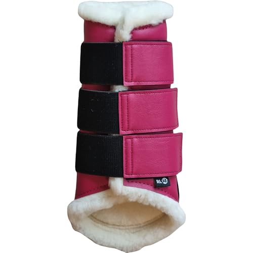 RL24 - Gamaschen Comfort – Pferdegamaschen mit weichem Teddyfutter & Klettverschlüssen – anatomisch geformt & stoßabsorbierend – Gamaschen für Pferde in dunkelrot – Größe M RL24 - Gamaschen Comfort – Pferdegamaschen mit weichem Teddyfutter & Klettverschlüssen – anatomisch geformt & stoßabsorbierend – Gamaschen für Pferde in dunkelrot – Größe M von RL24