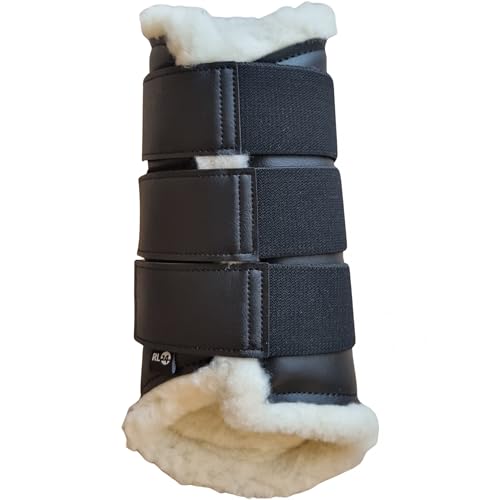 RL24 - Gamaschen Comfort – Pferdegamaschen mit weichem Teddyfutter & Klettverschlüssen – anatomisch geformt & stoßabsorbierend – Gamaschen für Pferde in schwarz – Größe L RL24 - Gamaschen Comfort – Pferdegamaschen mit weichem Teddyfutter & Klettverschlüssen – anatomisch geformt & stoßabsorbierend – Gamaschen für Pferde in schwarz – Größe L von RL24