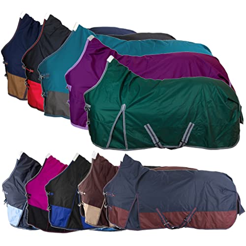 RL24 - Winterdecke High Neck 300g Füllung 600D BASICLINE schwarz/rot 155cm RL24 - Winterdecke High Neck 300g Füllung 600D BASICLINE schwarz/rot 155cm von RL24