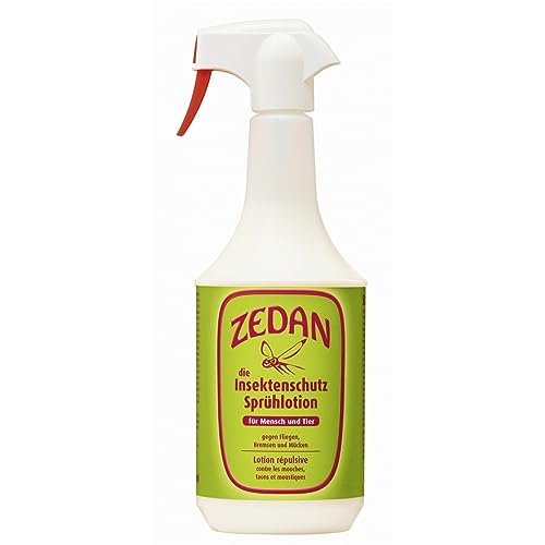 RL24 Zedan SP - Insektenschutz Sprühlotion | gegen Bremsen, Fliegen & Mücken | Fliegenspray Pferd & Reiter | Fliegenschutz mit Geraniol & Zedernholzöl | 1 x 1000 ml Spray RL24 Zedan SP - Insektenschutz Sprühlotion | gegen Bremsen, Fliegen & Mücken | Fliegenspray Pferd & Reiter | Fliegenschutz mit Geraniol & Zedernholzöl | 1 x 1000 ml Spray von RL24