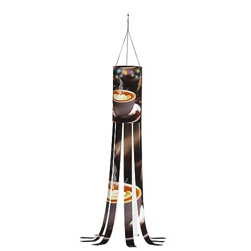 Kaffee Halloween Geist Windsäcke Hängende Dekoration 40 In Ghost Windsack Flagge Halloween Themed Urlaub Windsack für Vorgarten Terrasse Rasen Garten Party Kaffee Halloween Geist Windsäcke Hängende Dekoration 40 In Ghost Windsack Flagge Halloween Themed Urlaub Windsack für Vorgarten Terrasse Rasen Garten Party von RLDOBOFE
