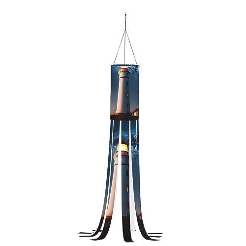 Leuchtturm unter Sternenhimmel Halloween Geist Windsäcke Hängende Dekoration 40 In Ghost Windsack Flagge Halloween Themed Urlaub Windsack für Vorhof Terrasse Rasen Garten Party Leuchtturm unter Sternenhimmel Halloween Geist Windsäcke Hängende Dekoration 40 In Ghost Windsack Flagge Halloween Themed Urlaub Windsack für Vorhof Terrasse Rasen Garten Party von RLDOBOFE
