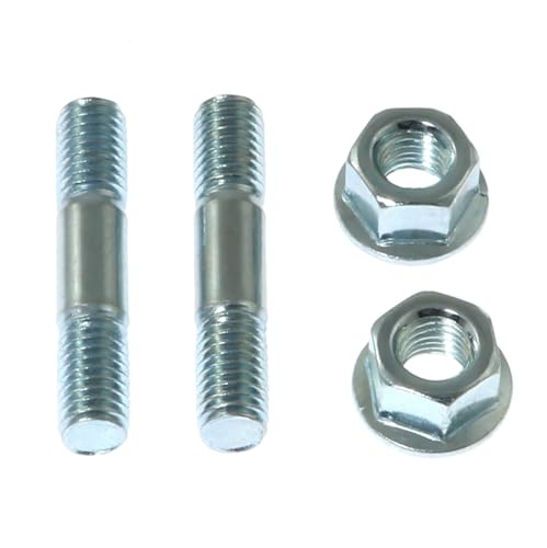RLECS 1 Set M8 Bar Stud Nut Paar Super Bars Bolzen Muttern Ersatz für Kettensäge 4500 5200 5800 45Cc 52CC 58CC von RLECS