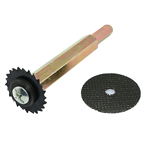 RLECS Interner Kunststoff-Rohrabschneider mit Stahlrad, geeignet zum Schneiden von 3,8 cm und größeren PVC- und ABS-Rohren von innen. von RLECS