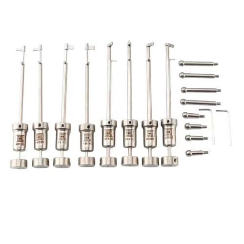8 Stück Fahnenmast Lock Pick Werkzeug Set, Schnellöffner für Sichere Blade Locks, Professionelle Schlosser Safe Lock Picking Tool Fast Picker Tool 8 Stück Fahnenmast Lock Pick Werkzeug Set, Schnellöffner für Sichere Blade Locks, Professionelle Schlosser Safe Lock Picking Tool Fast Picker Tool von RLOKK