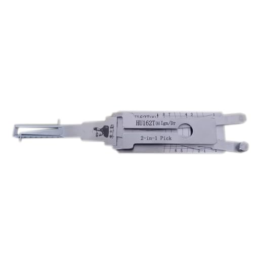 Auto LiShi 2-in-1 Dietrich und Decoder für Auto, Autoschlüsselleser, professionelle Schlosser-Werkzeuge (HU162T(8)) von RLOKK