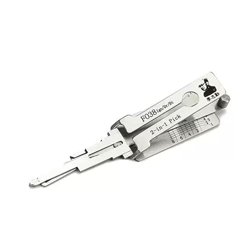 FO38 LiShi 2-in-1 Dietrich und Decoder, Autoschlüsselleser, professionelle Autoschlosser-Werkzeuge FO38 LiShi 2-in-1 Dietrich und Decoder, Autoschlüsselleser, professionelle Autoschlosser-Werkzeuge von RLOKK
