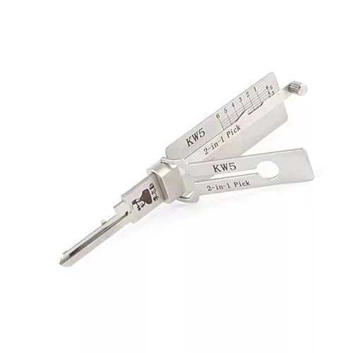 RLOKK Home Door Civil 2-in-1 Dietrich- und Decoder-Werkzeug, Lockpicking und Schlüsselleser, professionelles Schlosser-Werkzeug (KW5) von RLOKK