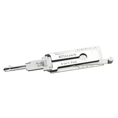 MIT11 LiShi 2-in-1 Dietrich und Decoder für Mitsubishi, Autoschlüsselleser, Auto-Lockpick, professionelle Schlosser-Werkzeuge MIT11 LiShi 2-in-1 Dietrich und Decoder für Mitsubishi, Autoschlüsselleser, Auto-Lockpick, professionelle Schlosser-Werkzeuge von RLOKK