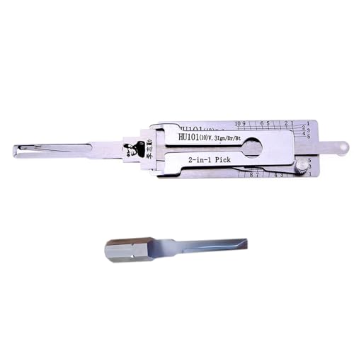 Professionelles Dietrich-Set für Auto, 2-in-1 Dietrich-Werkzeug und Power-Schlüssel-Kombination (HU101-Set) von RLOKK