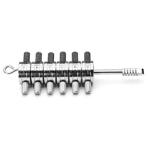 HUK 6 Cut Premium Tibbe Dietrich und Decoder, Schlosser-Werkzeug, Schnellöffner für Ford HUK 6 Cut Premium Tibbe Dietrich und Decoder, Schlosser-Werkzeug, Schnellöffner für Ford von RLOkK