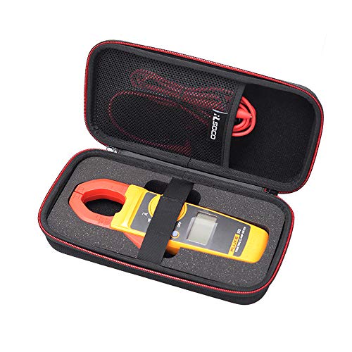 RLSOCO Harte Schale Tasche für Fluke 302+/323/324/325 AC-DC TRMS Clamp Multimeter/KAIWEETS HT206B/HT206D Zangenmultimeter/UNI-T UT210E Digital Clamp Meter/Benning 044067 /PeakTech 1670 Multimeter von RLSOCO