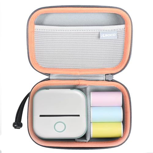 RLSOCO Tasche für Memoking T02 Mini Pocket Printer & für Phomemo T02 Mini Drucker (Nur Tasche) von RLSOCO