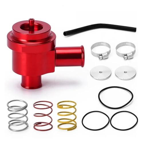 Aluminium-Umlaufumschaltventil Turbo BOV Boost Passend für Volkswagen Golf Jetta 2000-2005 Passend für Audi 1.8T 2.7T(Rear left) von RLVYTA