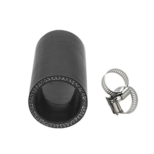 Kühlerschlauch Einstellbarer Silikonschlauch, Ladeluftkühler-Verbindungsrohr, 1000 mm Länge Silikonschlauch, Verbindungsrohr kann gekürzt werden Gummi Schlauch(1000MM_ID105MM) von RLVYTA