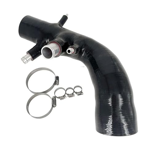 Kühlerschlauch Silikon-Ansaugschlauch passend für Turbo Alfa Romeo Mito, passend für Abarth Grande Punto, passend für Fiat Linea 16V T-Jet Gummi Schlauch von RLVYTA